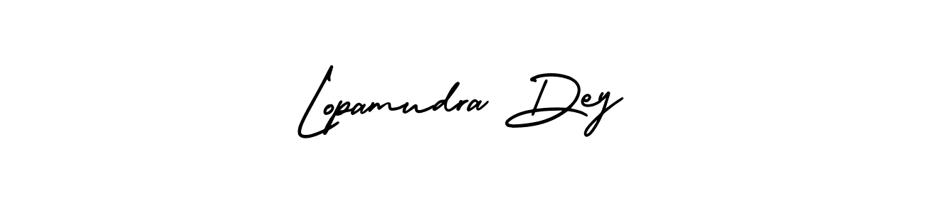 Make a beautiful signature design for name Lopamudra Dey. Use this online signature maker to create a handwritten signature for free. Lopamudra Dey signature style 3 images and pictures png