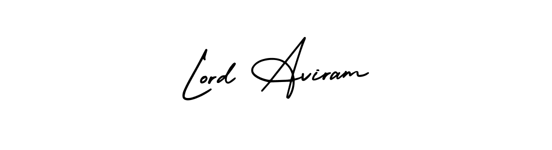 This is the best signature style for the Lord Aviram name. Also you like these signature font (AmerikaSignatureDemo-Regular). Mix name signature. Lord Aviram signature style 3 images and pictures png