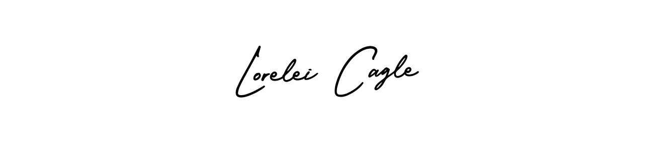 Best and Professional Signature Style for Lorelei Cagle. AmerikaSignatureDemo-Regular Best Signature Style Collection. Lorelei Cagle signature style 3 images and pictures png