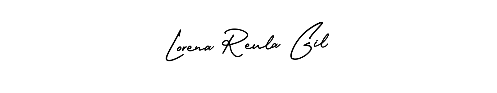 Design your own signature with our free online signature maker. With this signature software, you can create a handwritten (AmerikaSignatureDemo-Regular) signature for name Lorena Reula Gil. Lorena Reula Gil signature style 3 images and pictures png