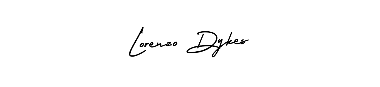How to make Lorenzo Dykes signature? AmerikaSignatureDemo-Regular is a professional autograph style. Create handwritten signature for Lorenzo Dykes name. Lorenzo Dykes signature style 3 images and pictures png