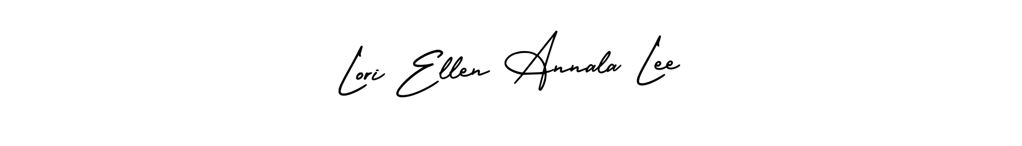 How to make Lori Ellen Annala Lee signature? AmerikaSignatureDemo-Regular is a professional autograph style. Create handwritten signature for Lori Ellen Annala Lee name. Lori Ellen Annala Lee signature style 3 images and pictures png