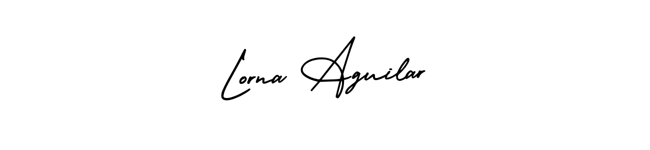 Also we have Lorna Aguilar name is the best signature style. Create professional handwritten signature collection using AmerikaSignatureDemo-Regular autograph style. Lorna Aguilar signature style 3 images and pictures png