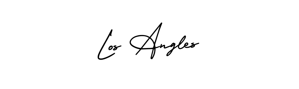 You should practise on your own different ways (AmerikaSignatureDemo-Regular) to write your name (Los Angles) in signature. don't let someone else do it for you. Los Angles signature style 3 images and pictures png