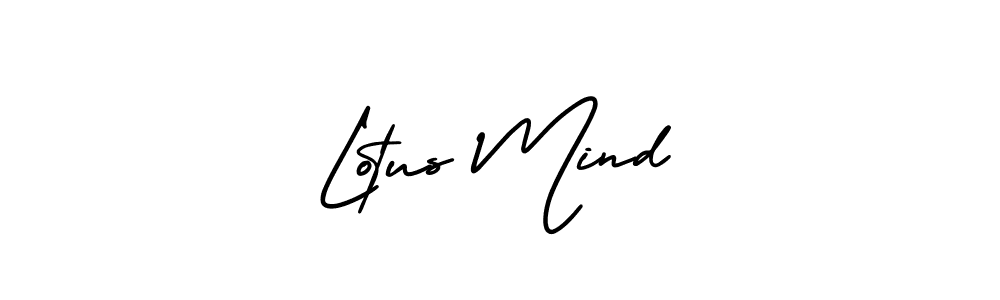 Lotus Mind stylish signature style. Best Handwritten Sign (AmerikaSignatureDemo-Regular) for my name. Handwritten Signature Collection Ideas for my name Lotus Mind. Lotus Mind signature style 3 images and pictures png