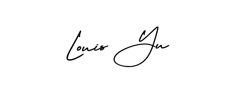 Also we have Louis Yu name is the best signature style. Create professional handwritten signature collection using AmerikaSignatureDemo-Regular autograph style. Louis Yu signature style 3 images and pictures png