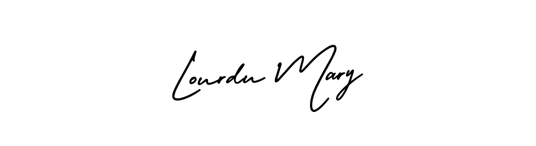 It looks lik you need a new signature style for name Lourdu Mary. Design unique handwritten (AmerikaSignatureDemo-Regular) signature with our free signature maker in just a few clicks. Lourdu Mary signature style 3 images and pictures png