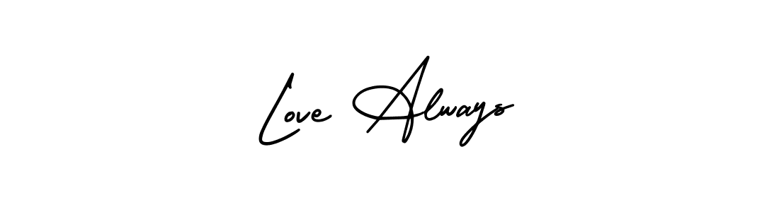 Similarly AmerikaSignatureDemo-Regular is the best handwritten signature design. Signature creator online .You can use it as an online autograph creator for name Love Always. Love Always signature style 3 images and pictures png