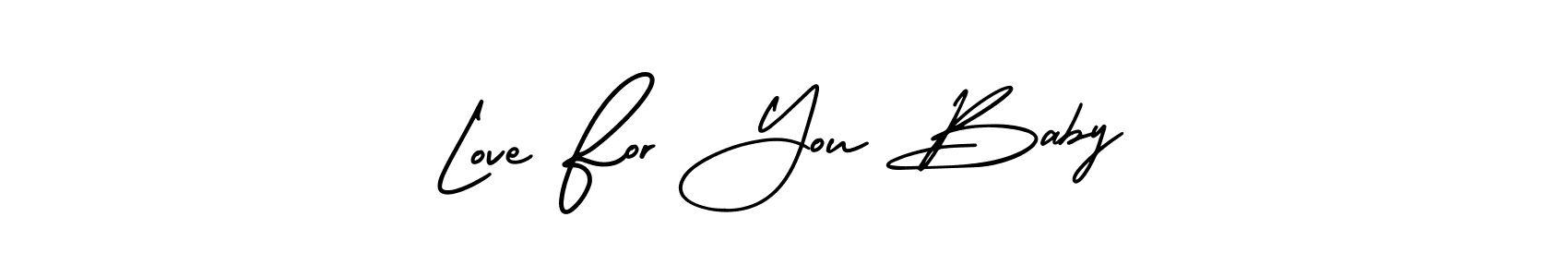 Check out images of Autograph of Love For You Baby name. Actor Love For You Baby Signature Style. AmerikaSignatureDemo-Regular is a professional sign style online. Love For You Baby signature style 3 images and pictures png