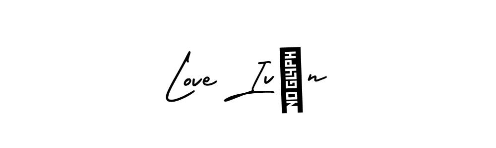 You can use this online signature creator to create a handwritten signature for the name Love Iván. This is the best online autograph maker. Love Iván signature style 3 images and pictures png