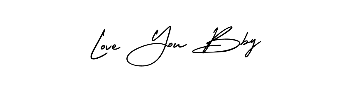 Also You can easily find your signature by using the search form. We will create Love You Bby name handwritten signature images for you free of cost using AmerikaSignatureDemo-Regular sign style. Love You Bby signature style 3 images and pictures png