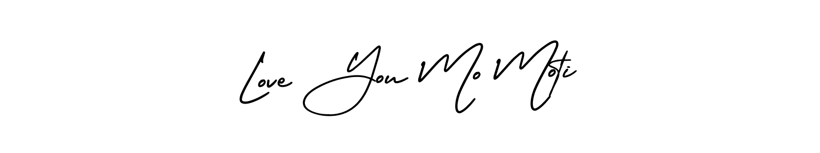 Make a beautiful signature design for name Love You Mo Moti. Use this online signature maker to create a handwritten signature for free. Love You Mo Moti signature style 3 images and pictures png
