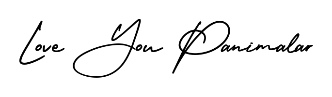 Quickly download Love You Panimalar name signature in high-resolution PNG using AmerikaSignatureDemo-Regular style. Ready to insert into PDFs and online applications. Love You Panimalar signature style 3 images and pictures png
