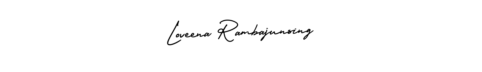 How to Draw Loveena Rambajunsing signature style? AmerikaSignatureDemo-Regular is a latest design signature styles for name Loveena Rambajunsing. Loveena Rambajunsing signature style 3 images and pictures png