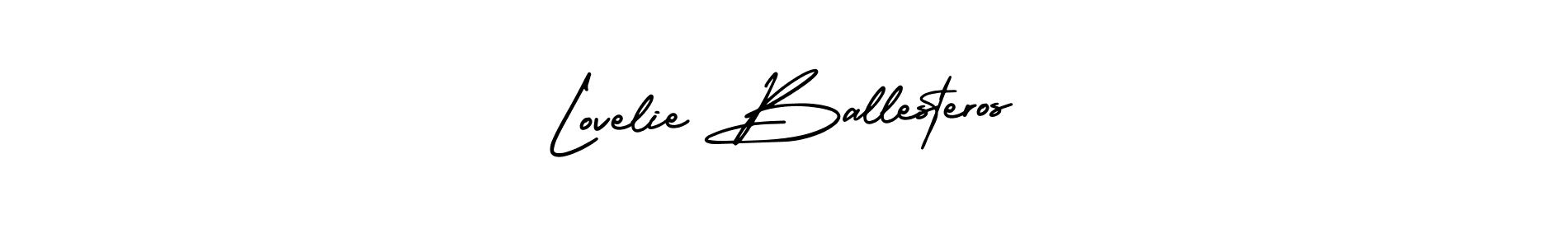 See photos of Lovelie Ballesteros official signature by Spectra . Check more albums & portfolios. Read reviews & check more about AmerikaSignatureDemo-Regular font. Lovelie Ballesteros signature style 3 images and pictures png