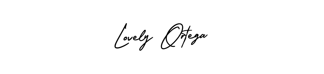 Make a beautiful signature design for name Lovely Ortega. Use this online signature maker to create a handwritten signature for free. Lovely Ortega signature style 3 images and pictures png