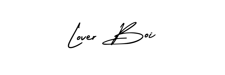 Also we have Lover Boi name is the best signature style. Create professional handwritten signature collection using AmerikaSignatureDemo-Regular autograph style. Lover Boi signature style 3 images and pictures png