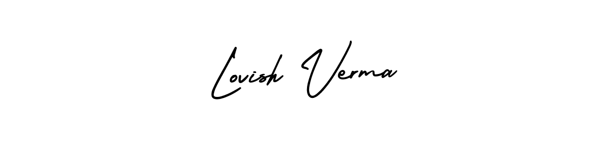 Here are the top 10 professional signature styles for the name Lovish Verma. These are the best autograph styles you can use for your name. Lovish Verma signature style 3 images and pictures png