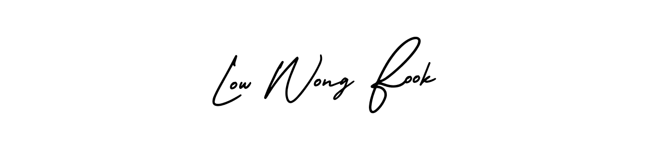 Here are the top 10 professional signature styles for the name Low Wong Fook. These are the best autograph styles you can use for your name. Low Wong Fook signature style 3 images and pictures png