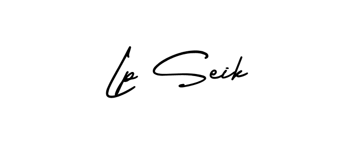 Also we have Lp Seik name is the best signature style. Create professional handwritten signature collection using AmerikaSignatureDemo-Regular autograph style. Lp Seik signature style 3 images and pictures png