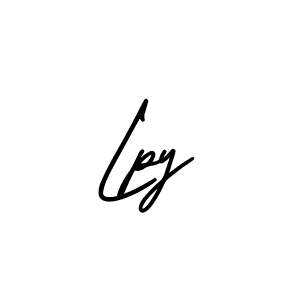 How to make Lpy signature? AmerikaSignatureDemo-Regular is a professional autograph style. Create handwritten signature for Lpy name. Lpy signature style 3 images and pictures png