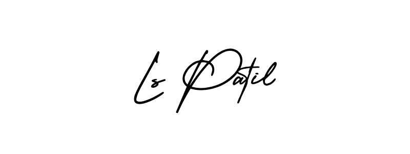 How to make Ls Patil signature? AmerikaSignatureDemo-Regular is a professional autograph style. Create handwritten signature for Ls Patil name. Ls Patil signature style 3 images and pictures png