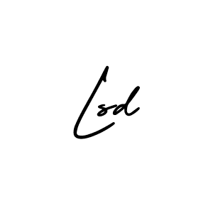 Make a beautiful signature design for name Lsd. With this signature (AmerikaSignatureDemo-Regular) style, you can create a handwritten signature for free. Lsd signature style 3 images and pictures png