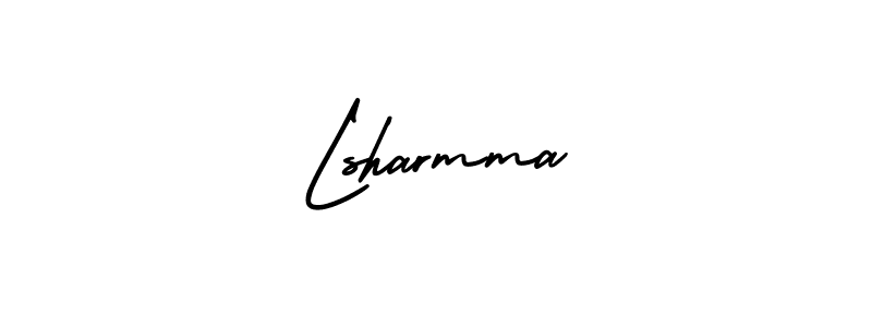 Also You can easily find your signature by using the search form. We will create Lsharmma name handwritten signature images for you free of cost using AmerikaSignatureDemo-Regular sign style. Lsharmma signature style 3 images and pictures png