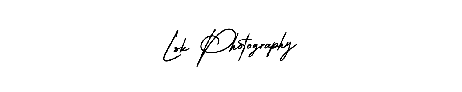 AmerikaSignatureDemo-Regular is a professional signature style that is perfect for those who want to add a touch of class to their signature. It is also a great choice for those who want to make their signature more unique. Get Lsk Photography name to fancy signature for free. Lsk Photography signature style 3 images and pictures png