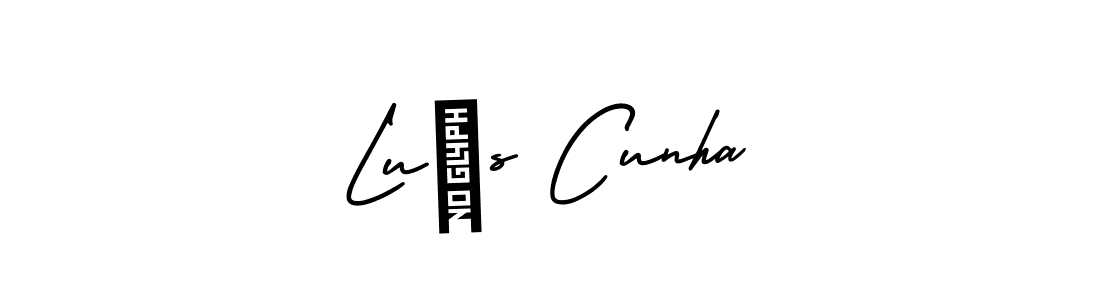 Make a short Luís Cunha signature style. Manage your documents anywhere anytime using AmerikaSignatureDemo-Regular. Create and add eSignatures, submit forms, share and send files easily. Luís Cunha signature style 3 images and pictures png