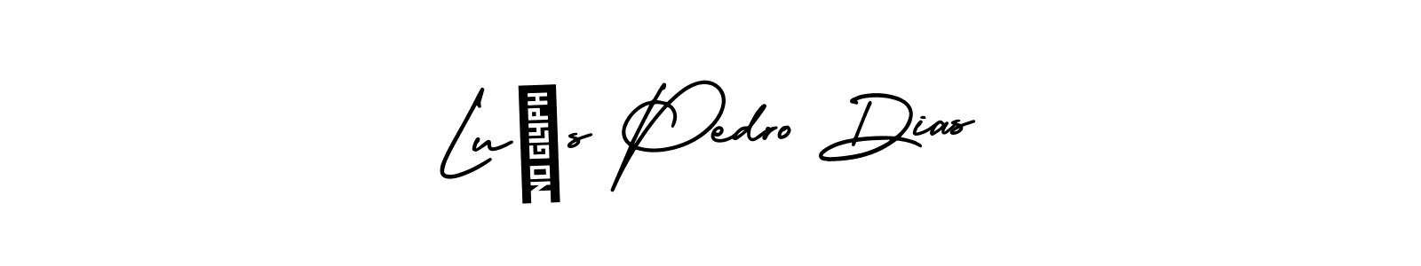 Luís Pedro Dias stylish signature style. Best Handwritten Sign (AmerikaSignatureDemo-Regular) for my name. Handwritten Signature Collection Ideas for my name Luís Pedro Dias. Luís Pedro Dias signature style 3 images and pictures png