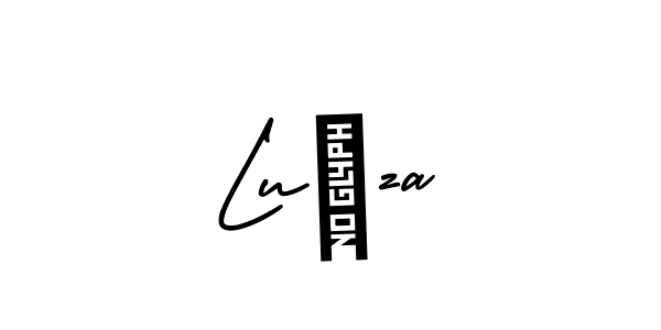 Luíza stylish signature style. Best Handwritten Sign (AmerikaSignatureDemo-Regular) for my name. Handwritten Signature Collection Ideas for my name Luíza. Luíza signature style 3 images and pictures png