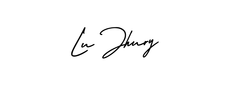 Make a short Lu Jhury signature style. Manage your documents anywhere anytime using AmerikaSignatureDemo-Regular. Create and add eSignatures, submit forms, share and send files easily. Lu Jhury signature style 3 images and pictures png