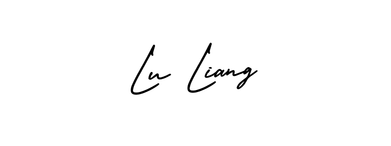 Make a short Lu Liang signature style. Manage your documents anywhere anytime using AmerikaSignatureDemo-Regular. Create and add eSignatures, submit forms, share and send files easily. Lu Liang signature style 3 images and pictures png