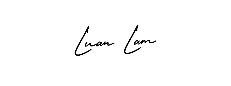 You can use this online signature creator to create a handwritten signature for the name Luan Lam. This is the best online autograph maker. Luan Lam signature style 3 images and pictures png