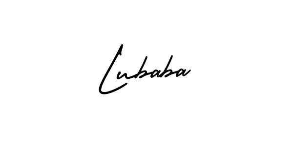 Make a beautiful signature design for name Lubaba. With this signature (AmerikaSignatureDemo-Regular) style, you can create a handwritten signature for free. Lubaba signature style 3 images and pictures png
