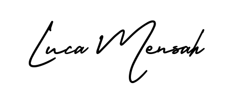 Build your personal autograph collection for name Luca Mensah with AmerikaSignatureDemo-Regular design. Browse, select, and save your favorites. Luca Mensah signature style 3 images and pictures png
