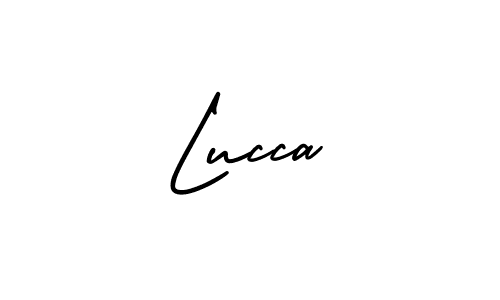 if you are searching for the best signature style for your name Lucca. so please give up your signature search. here we have designed multiple signature styles  using AmerikaSignatureDemo-Regular. Lucca signature style 3 images and pictures png