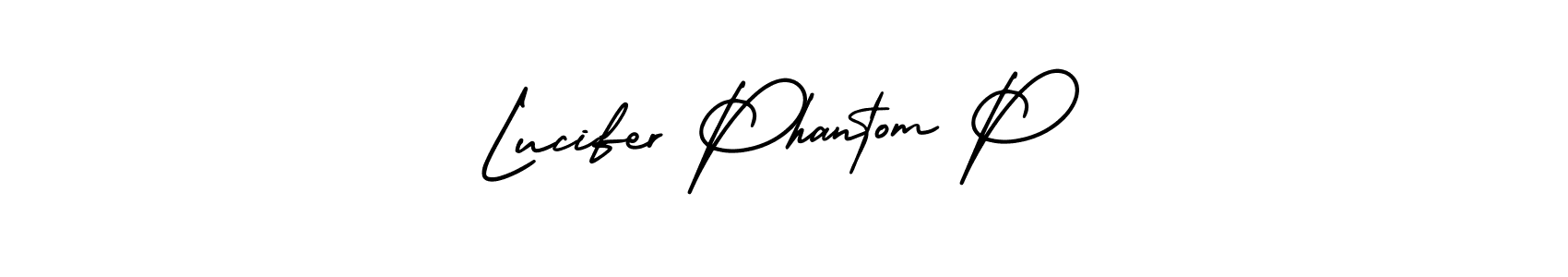 AmerikaSignatureDemo-Regular is a professional signature style that is perfect for those who want to add a touch of class to their signature. It is also a great choice for those who want to make their signature more unique. Get Lucifer Phantom P name to fancy signature for free. Lucifer Phantom P signature style 3 images and pictures png