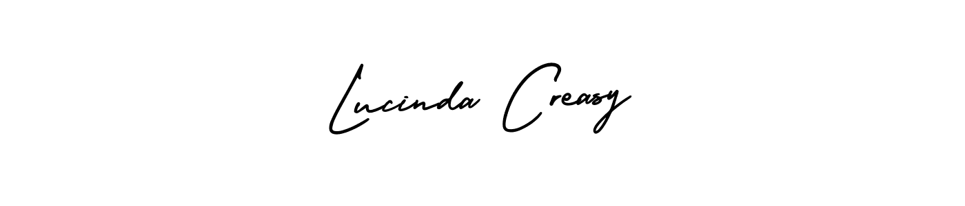 Also You can easily find your signature by using the search form. We will create Lucinda Creasy name handwritten signature images for you free of cost using AmerikaSignatureDemo-Regular sign style. Lucinda Creasy signature style 3 images and pictures png