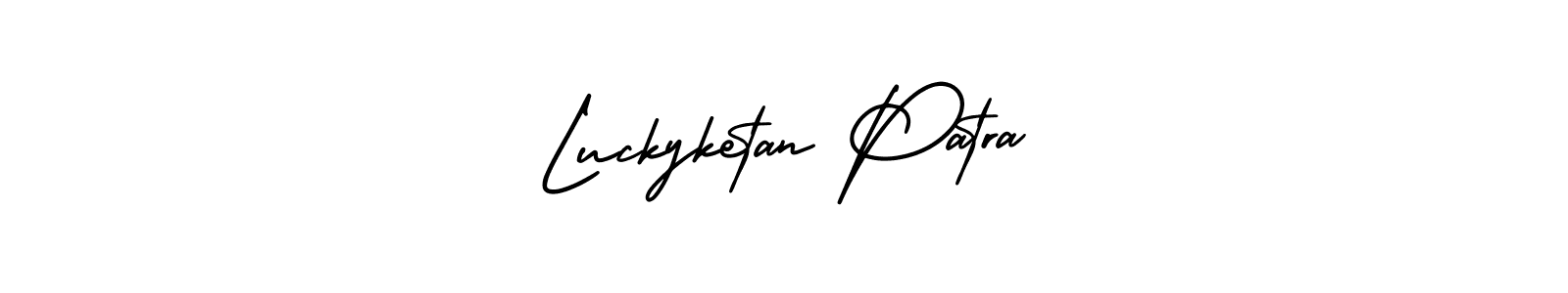 Make a beautiful signature design for name Luckyketan Patra. Use this online signature maker to create a handwritten signature for free. Luckyketan Patra signature style 3 images and pictures png