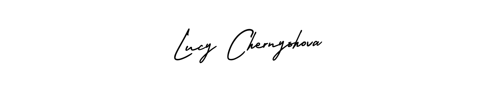 Design your own signature with our free online signature maker. With this signature software, you can create a handwritten (AmerikaSignatureDemo-Regular) signature for name Lucy Chernyshova. Lucy Chernyshova signature style 3 images and pictures png