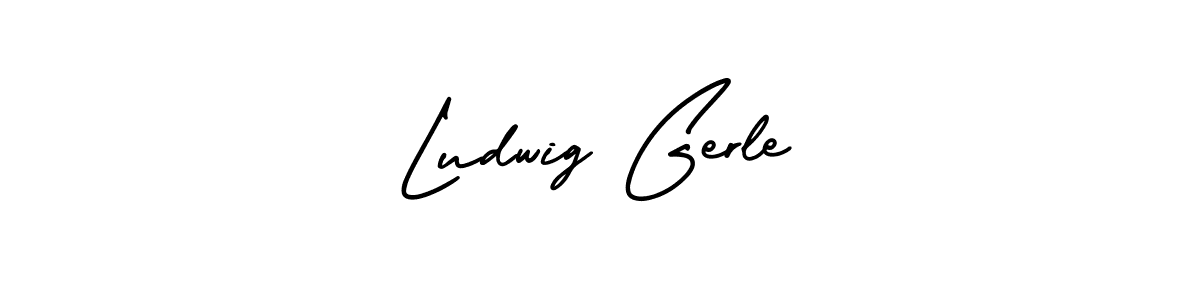 It looks lik you need a new signature style for name Ludwig Gerle. Design unique handwritten (AmerikaSignatureDemo-Regular) signature with our free signature maker in just a few clicks. Ludwig Gerle signature style 3 images and pictures png