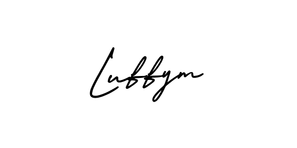 Make a beautiful signature design for name Luffym. Use this online signature maker to create a handwritten signature for free. Luffym signature style 3 images and pictures png
