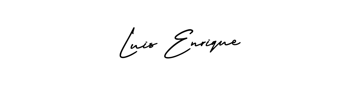 Create a beautiful signature design for name Luis Enrique. With this signature (AmerikaSignatureDemo-Regular) fonts, you can make a handwritten signature for free. Luis Enrique signature style 3 images and pictures png