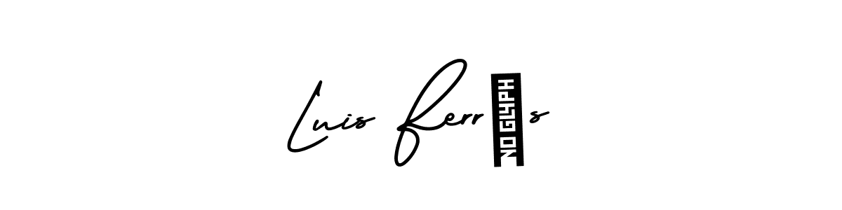 Check out images of Autograph of Luis Ferrás name. Actor Luis Ferrás Signature Style. AmerikaSignatureDemo-Regular is a professional sign style online. Luis Ferrás signature style 3 images and pictures png