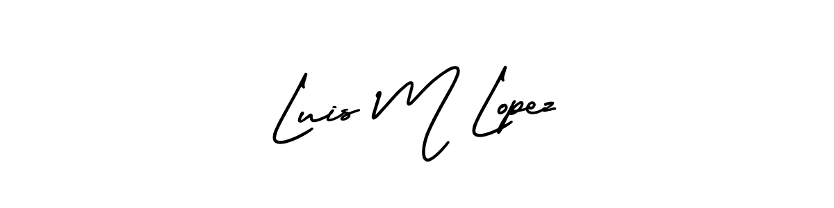 Make a short Luis M Lopez signature style. Manage your documents anywhere anytime using AmerikaSignatureDemo-Regular. Create and add eSignatures, submit forms, share and send files easily. Luis M Lopez signature style 3 images and pictures png