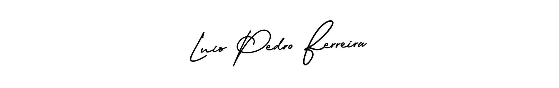 You can use this online signature creator to create a handwritten signature for the name Luis Pedro Ferreira. This is the best online autograph maker. Luis Pedro Ferreira signature style 3 images and pictures png