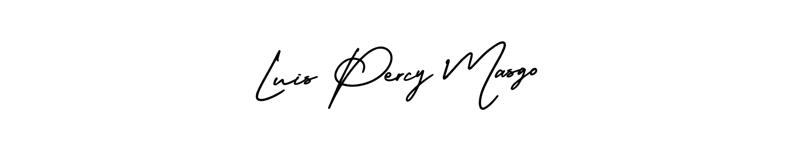 Best and Professional Signature Style for Luis Percy Masgo. AmerikaSignatureDemo-Regular Best Signature Style Collection. Luis Percy Masgo signature style 3 images and pictures png