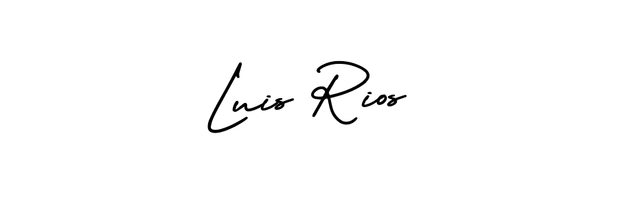 Best and Professional Signature Style for Luis Rios. AmerikaSignatureDemo-Regular Best Signature Style Collection. Luis Rios signature style 3 images and pictures png